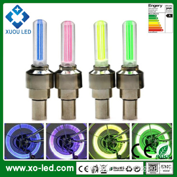 Auto Wheel Air Valve Decoration Colorful LED Car Light